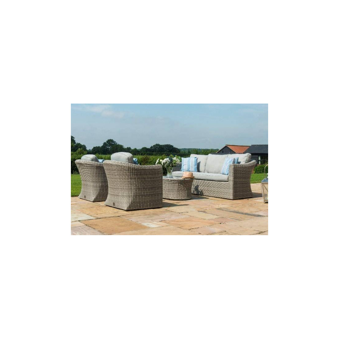 OXFORD 3 SEATER SOFA SET