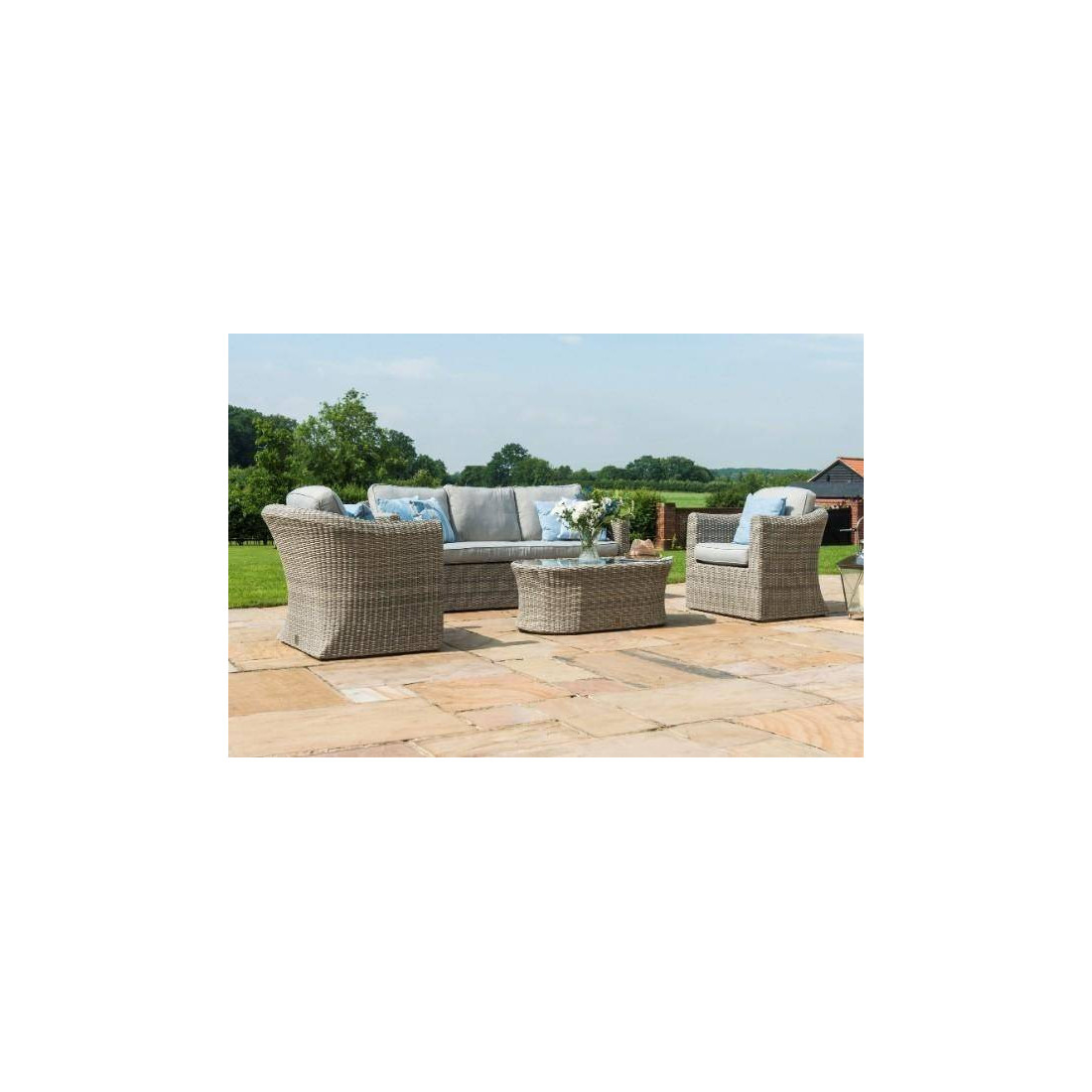 OXFORD 3 SEATER SOFA SET