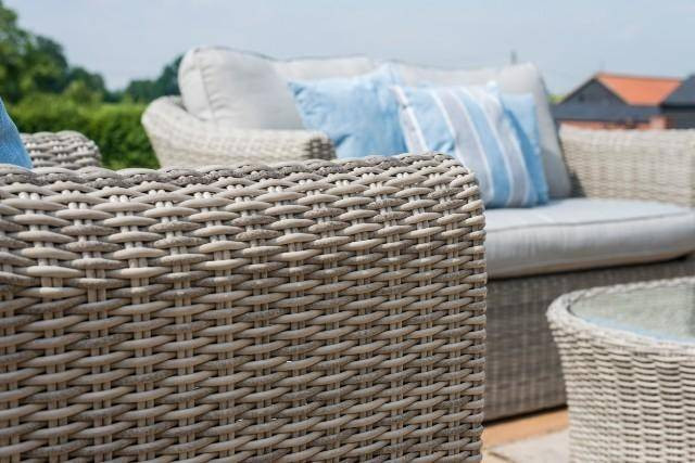 Oxford 2 Seat Rattan Sofa Set