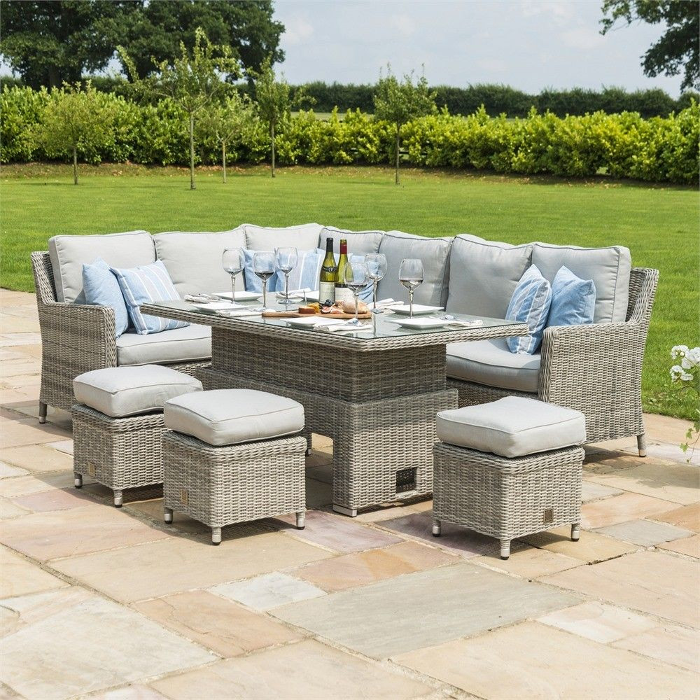 Oxford Rattan Corner Dining Set