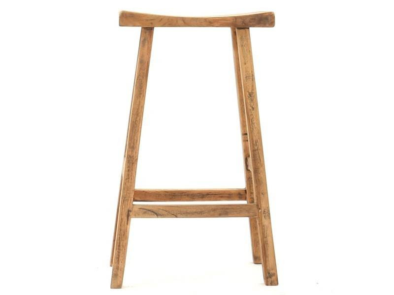 Reclaimed Teak Bar Stool x4