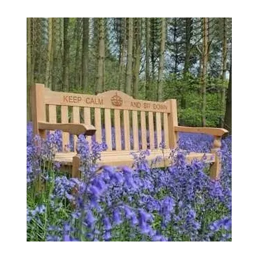 Bench Text Engraving