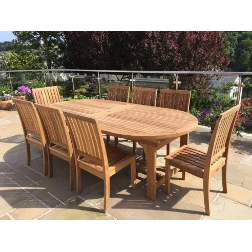 Winchester 8 Chair Chunky Extending Set Winchester 8 Chair Chunky Extending Set