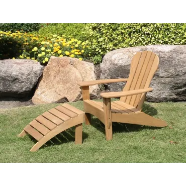 Adirondack Chair & Footstool  - 19