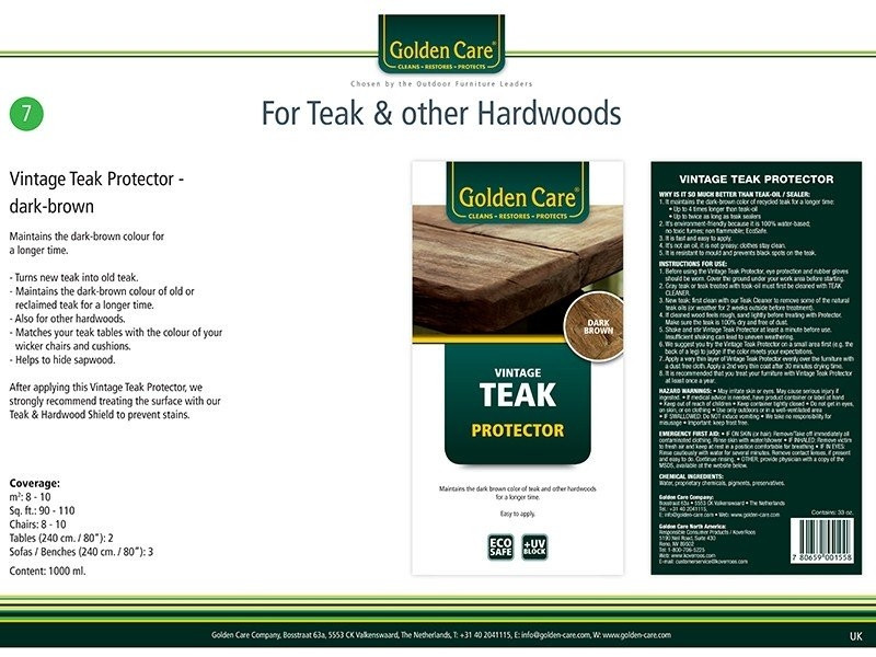 Golden Care - Vintage Teak Protector (1 Litre)