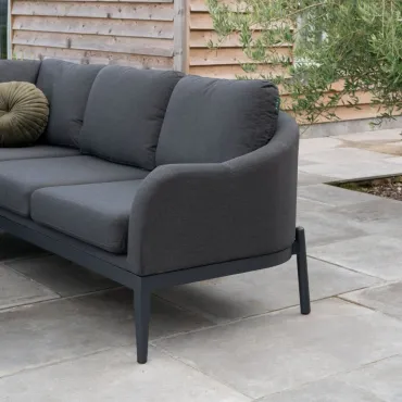 Duke Large Fabric Corner Sofa Set