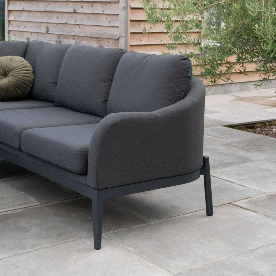 Duke Large Fabric Corner Sofa Set