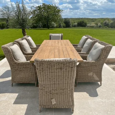 Willow 8 Chair Dining Set