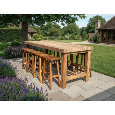 Himalayan Teak Bar Set