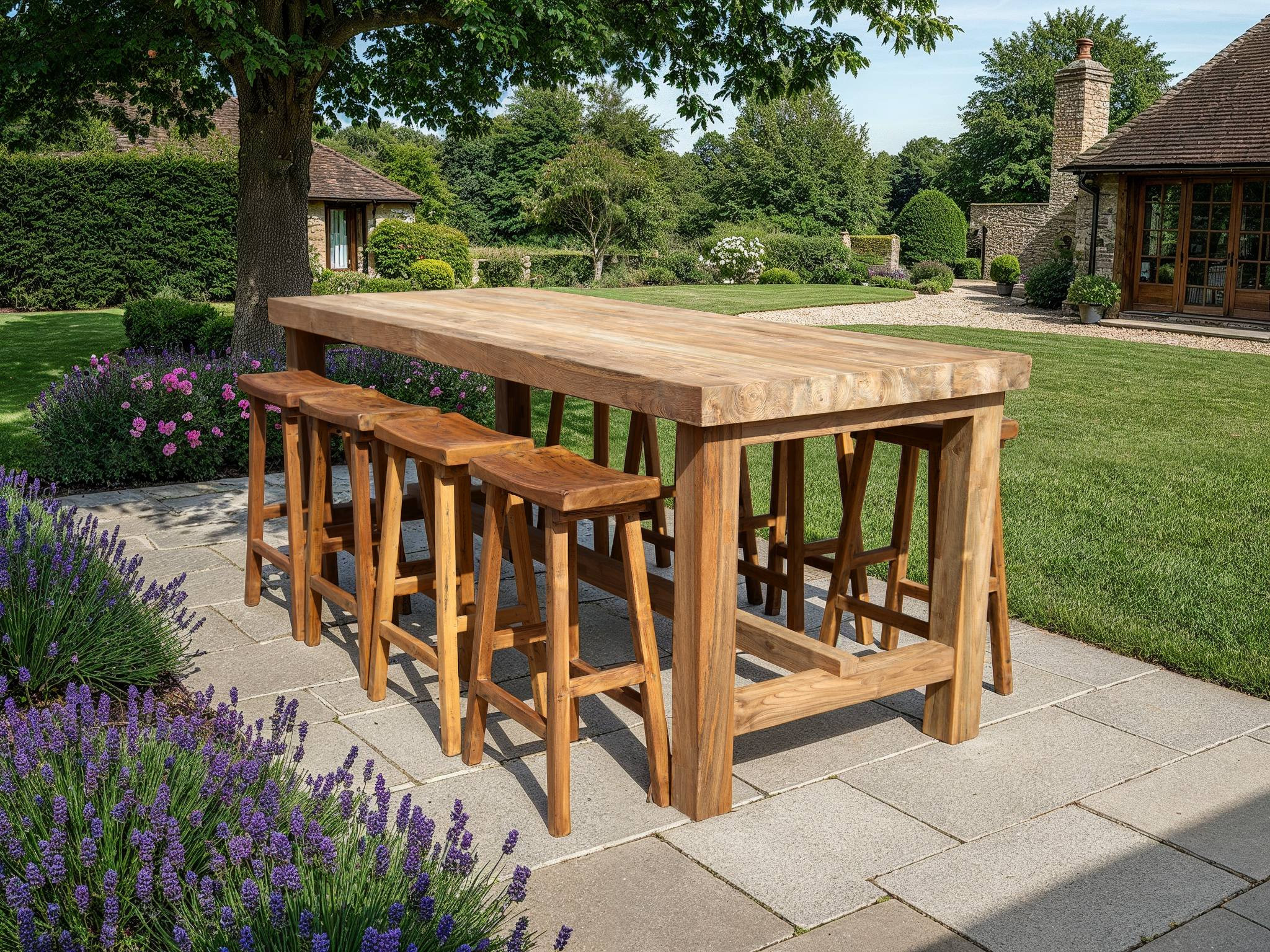 Himalayan Teak Bar Set