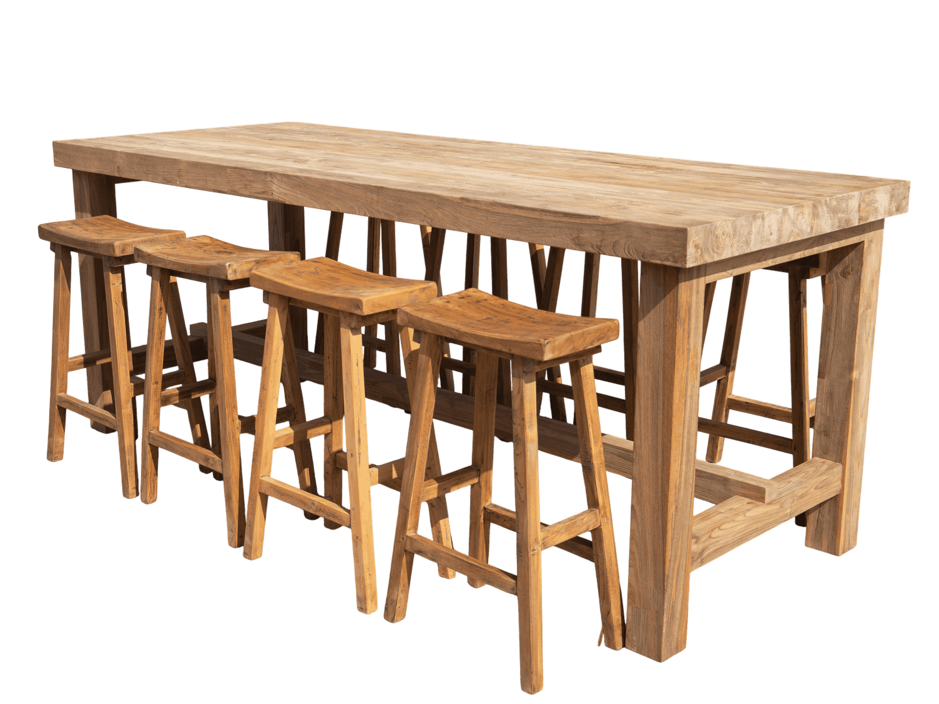 Himalayan Teak Bar Set