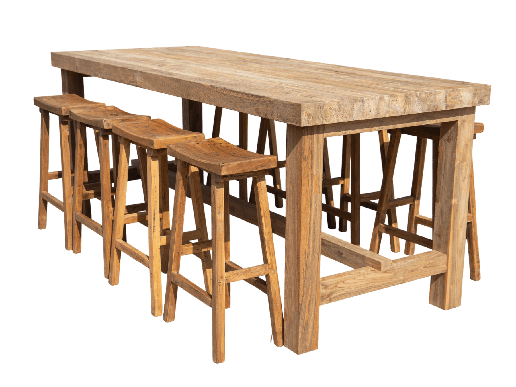 Himalayan Teak Bar Set