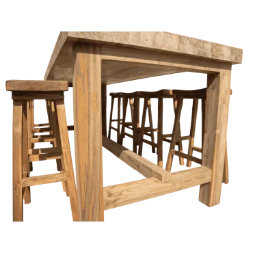Himalayan Teak Bar Set