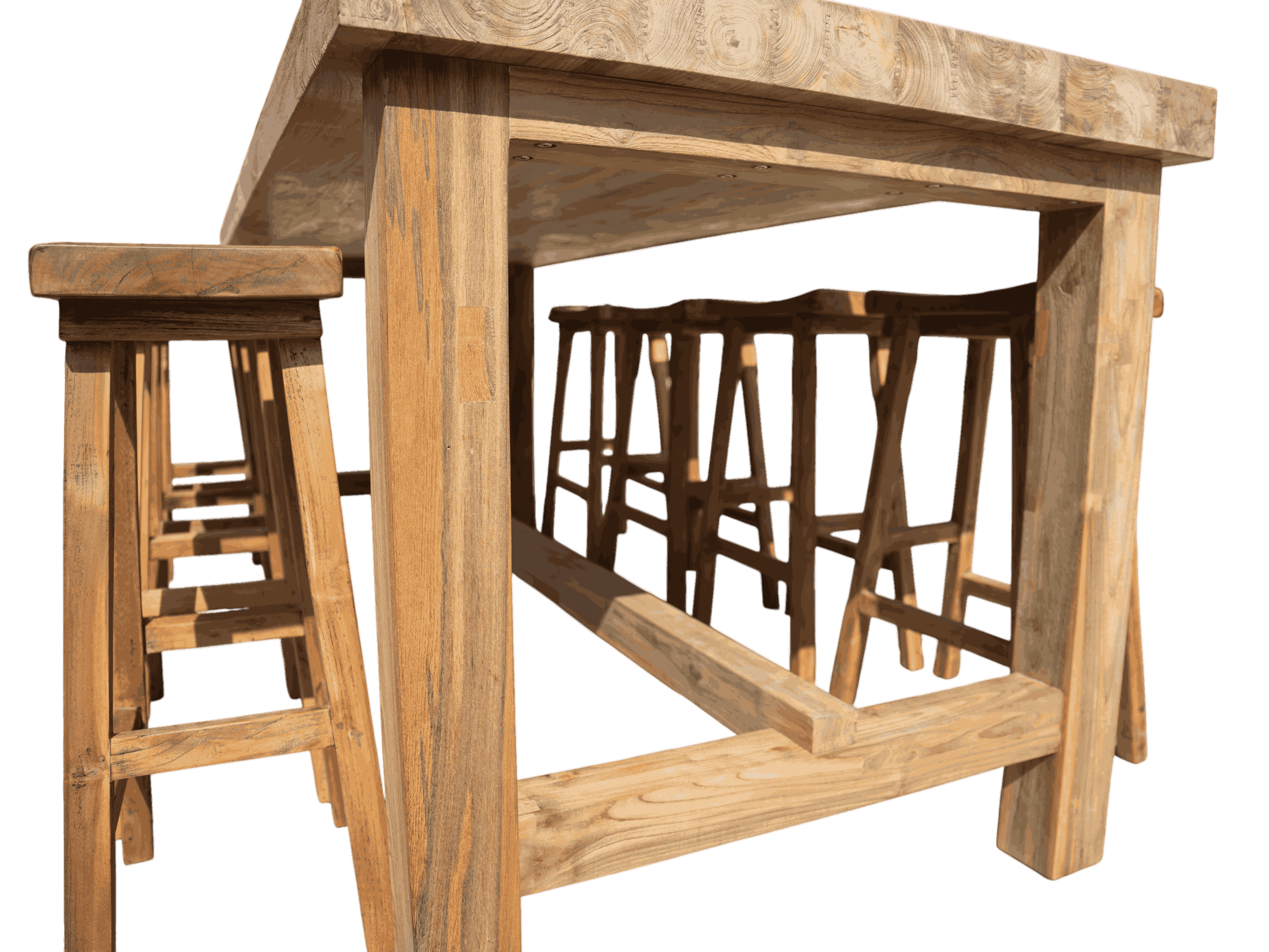 Himalayan Teak Bar Set