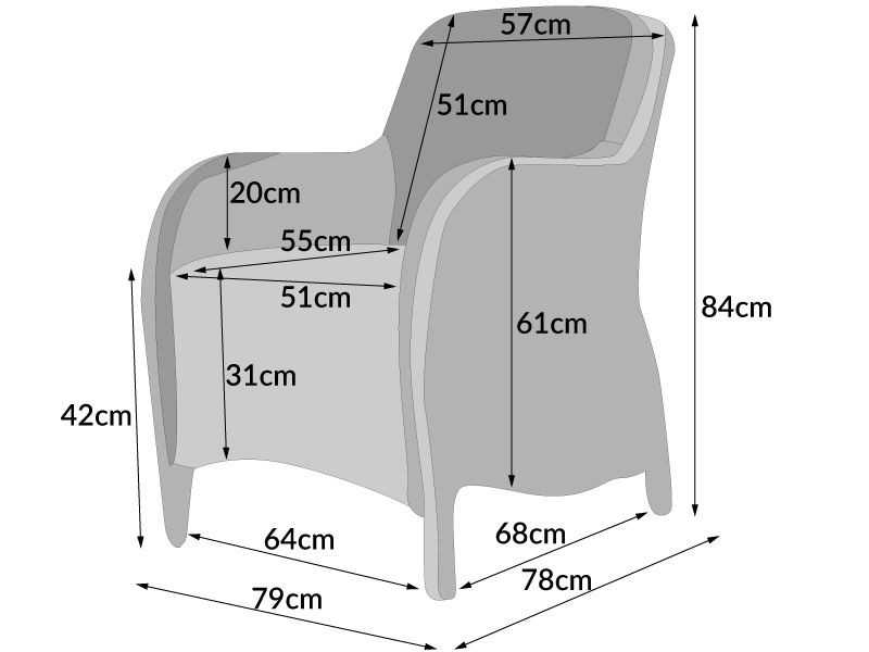 Meteor Living Armchair