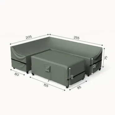 Cover for Left Hand L-Shaped Corner Dining Set