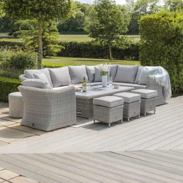 Oxford Deluxe Corner Dining With Rising Table & Armchair