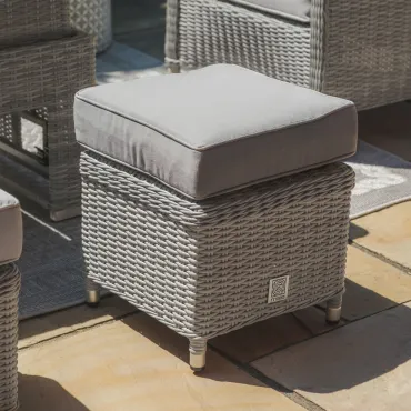 Oxford Sofa Rattan Casual Dining Set - Ice Bucket & Rising Table