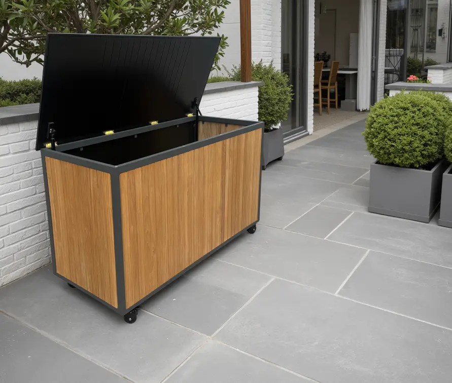 Mandalay Teak Cushion Box FSC