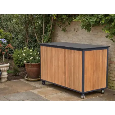 Mandalay Teak Cushion Box FSC