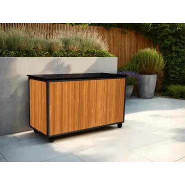 Mandalay Teak Cushion Box FSC