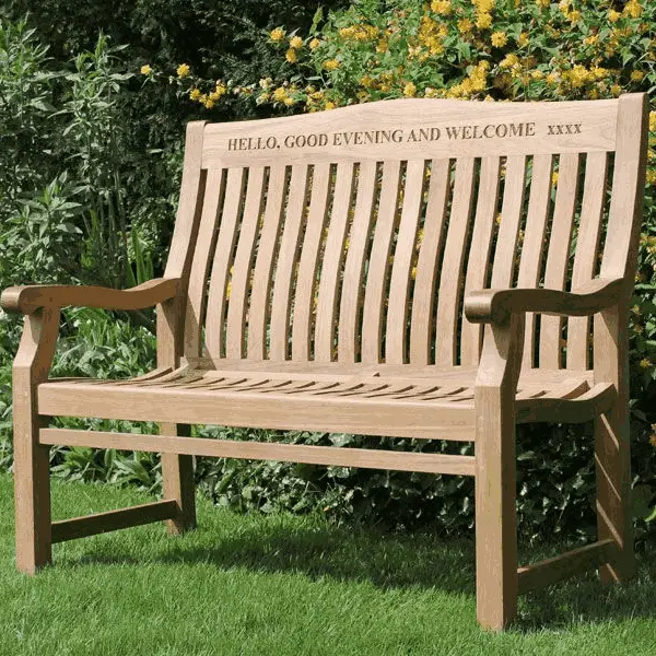 Malvern Teak Bench 120cm - Certified