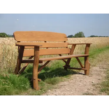 Oak Garden Bench 120cm