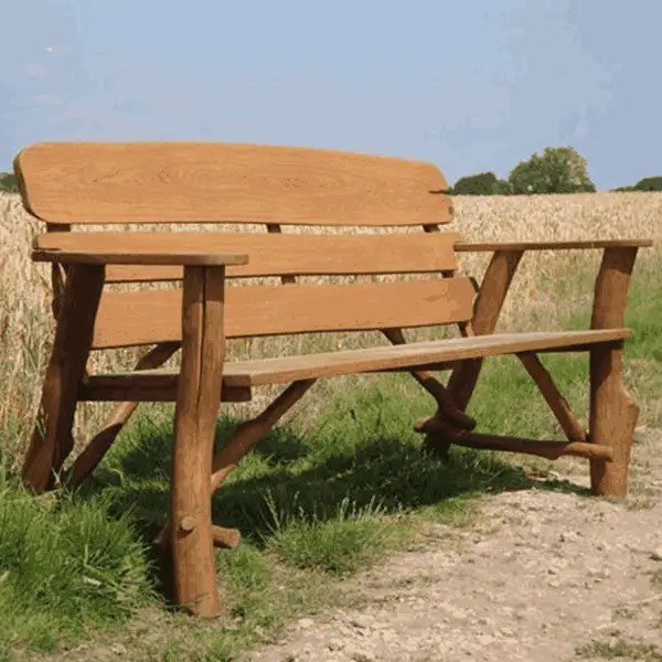 Oak Garden Bench 120cm