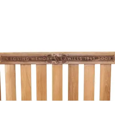 Richmond Garden Teak Bench 1.5m