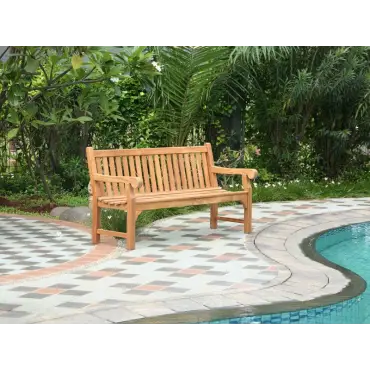 Richmond Garden Teak Bench 1.5m