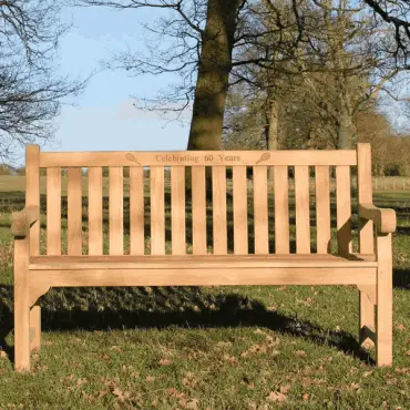Richmond Garden Teak Bench 1.5m