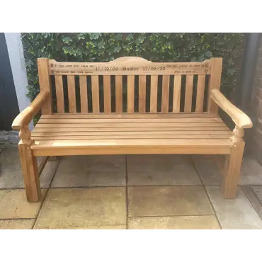 Teak Windsor Bench