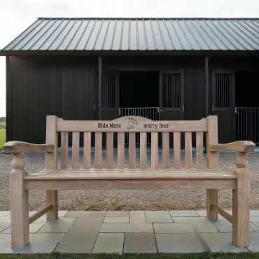 Teak Windsor Bench