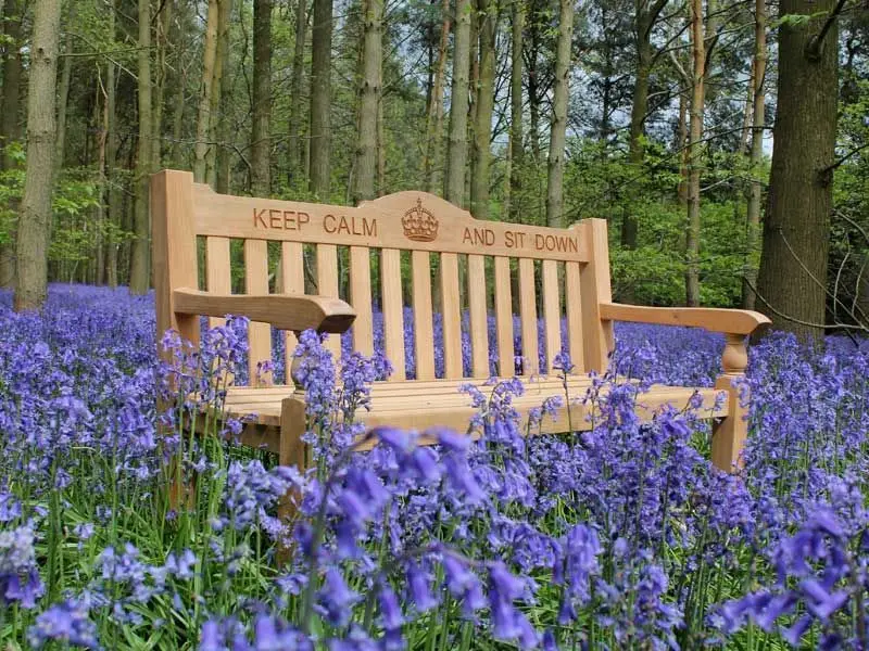 Teak Windsor Bench 150cm