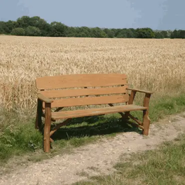 Oak garden bench 170cm