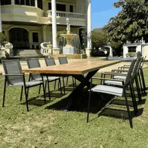 Timor Marbella 8 Chair Dining Set - Certified
