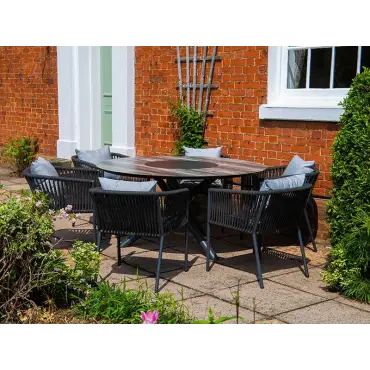 Aruba 6 Chair Dining Set