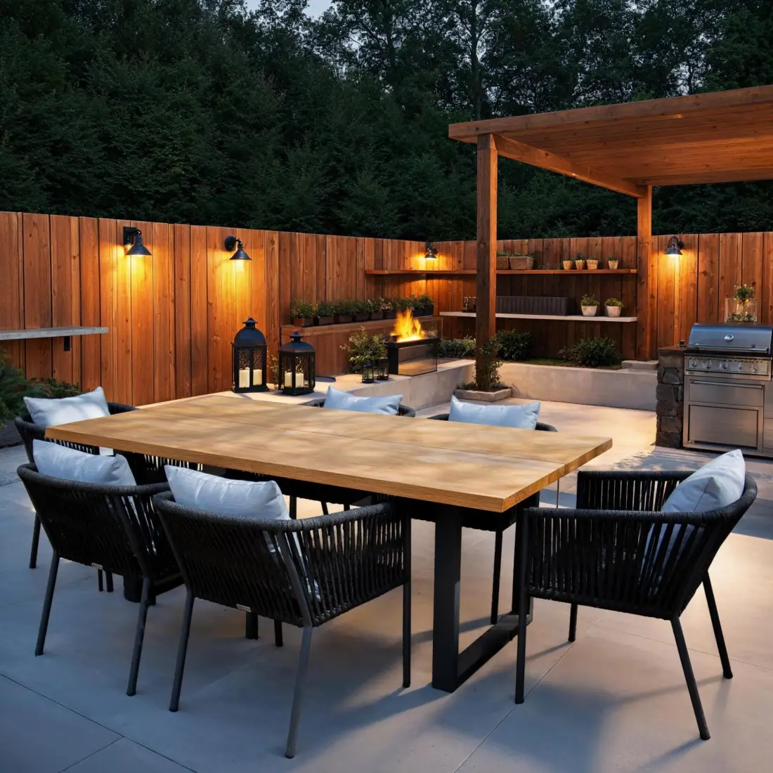 Aruba 6 Chair Edge Dining Set Aruba 6 Chair Edge Dining Set