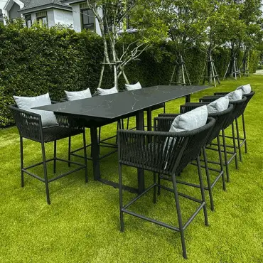 Aruba 8 Chair Bar Dining Set