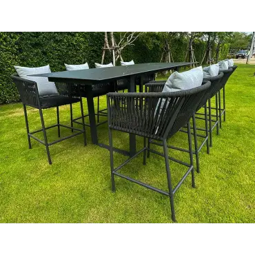Aruba 8 Chair Bar Dining Set