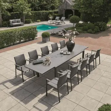 Mustique 10 Chair Extending Set