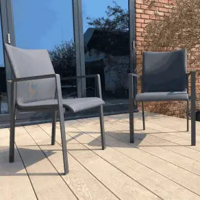 Edge Sense 8 Chair Dining Set - Certified