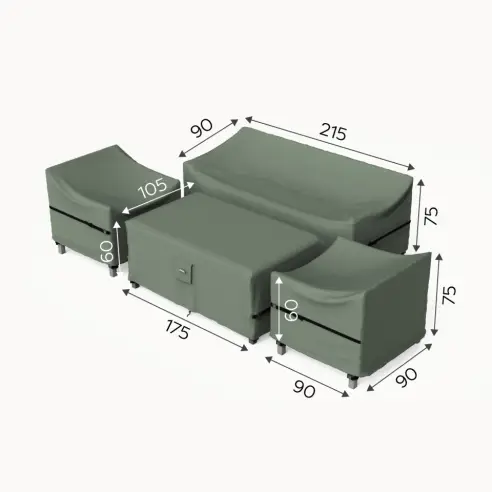 Protex Furniture Cover Pack for Talia Grande 3 Seater Sofa Lounge Dining Set Protex Furniture Cover Pack for Talia Grande 3 Seater Sofa Lounge Dining Set