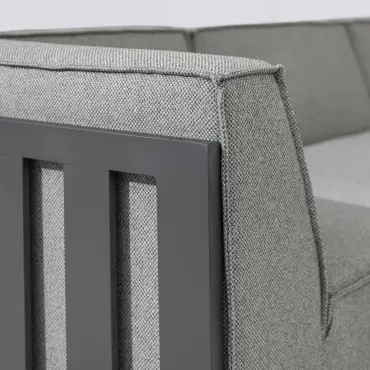 Ibiza Medium Corner Sofa Set Square Coffee Table