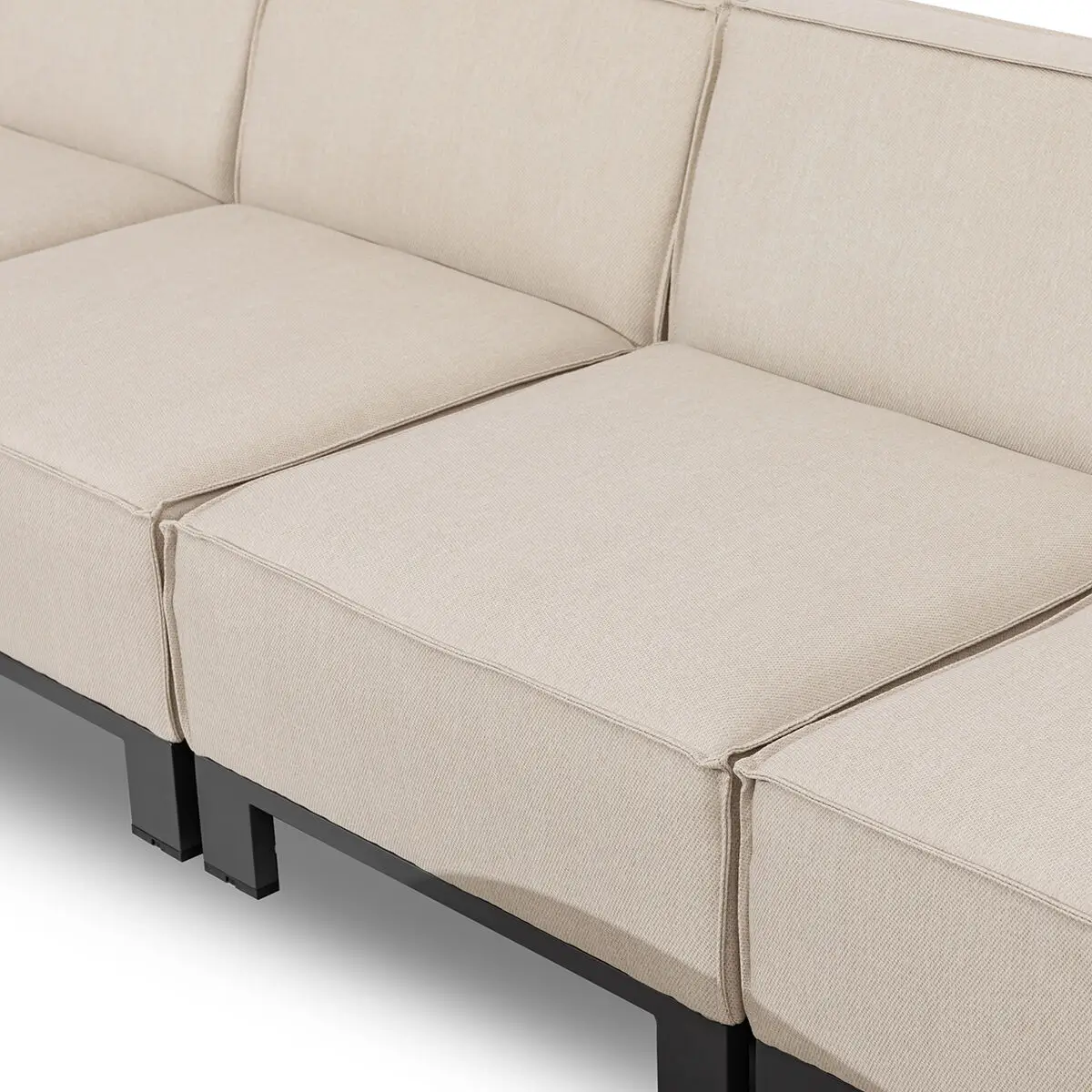 Ibiza Large Corner Sofa Set Round Coffee Table