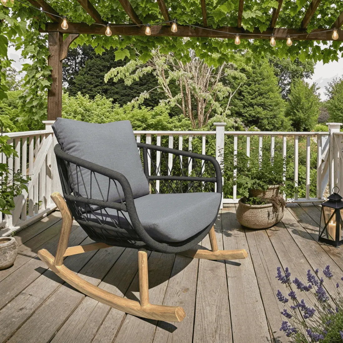 Vienna Rope Rocker Chair Vienna Rope Rocker Chair