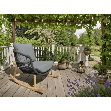 Vienna Rope Rocker Chair