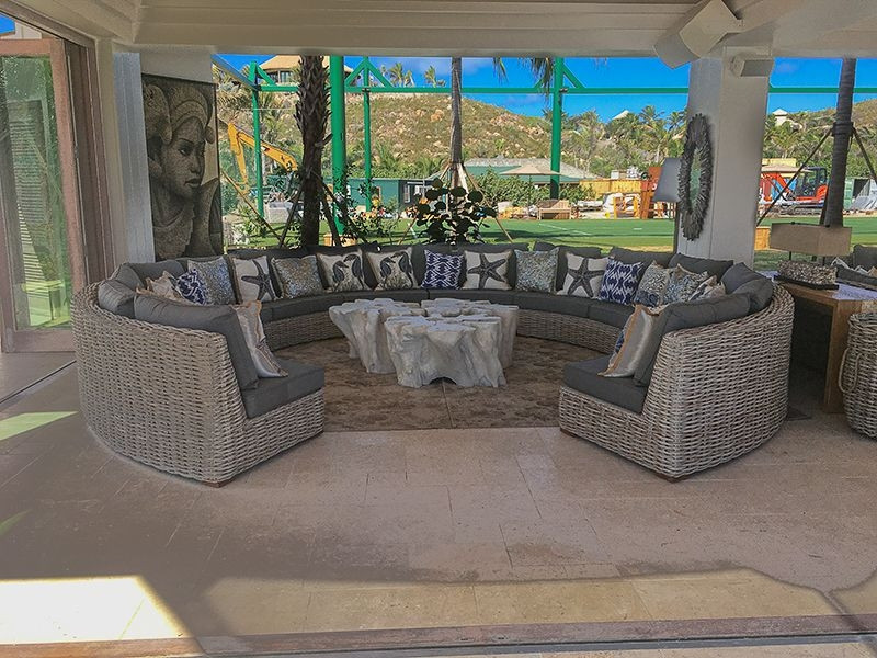 Fiji modular Curved Sofa