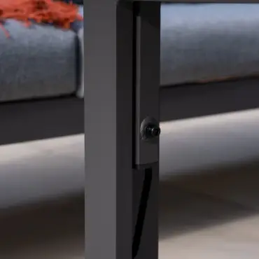 Maxwell L-Shape Corner Lounge Dining & Rising Table