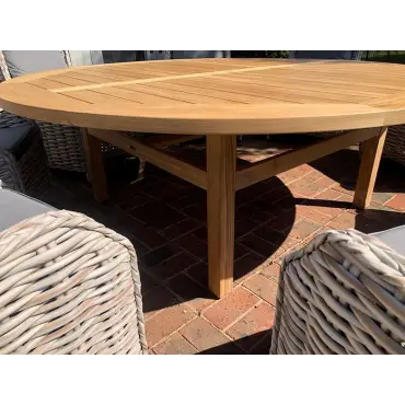 Fiji 8 Chair Dining Set - With Malvern 2.1M